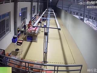 劲爆猛料监控偷拍，工厂流水线主管潜规则女工