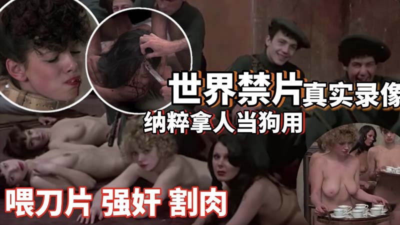 真实录像，世界禁片，纯粹拿人当狗用