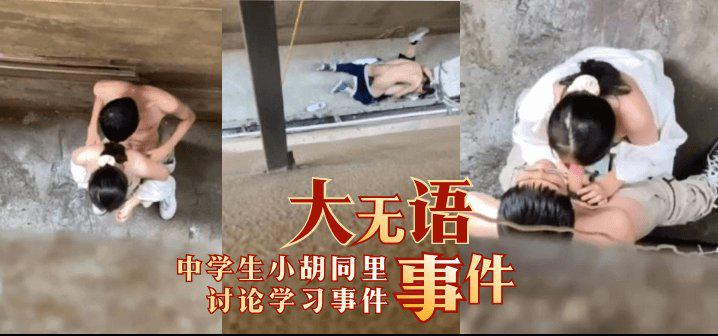 【大无语事件】中学生小胡同里探讨学习事件
